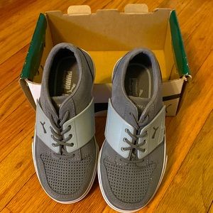 Puma Boys Sneaker - size 10.5US - gray